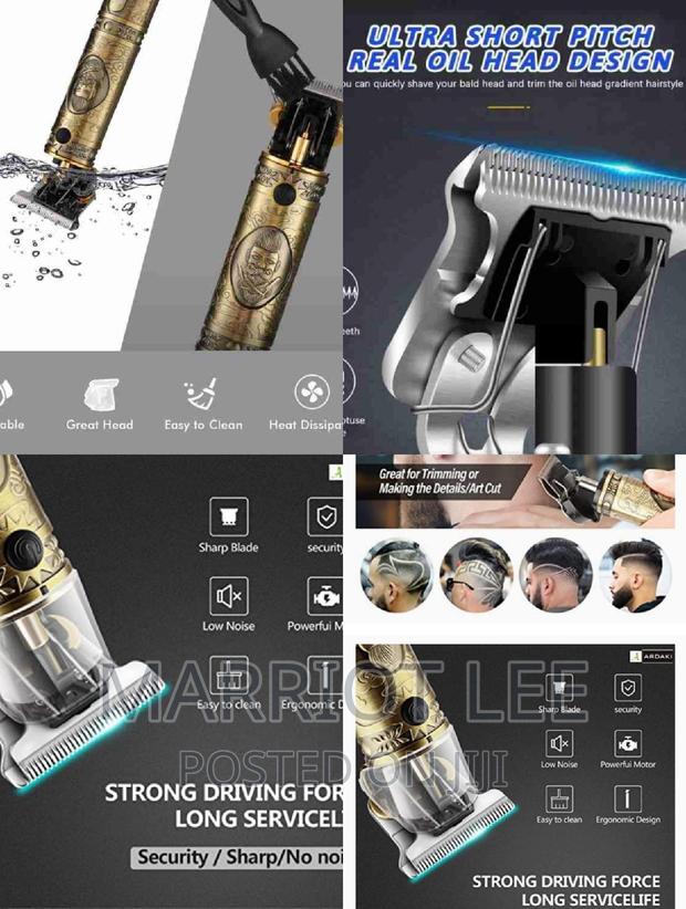 Pro Hair Clipper_ T-Blade Rechargeable Cordless Trimmers · Photo 3