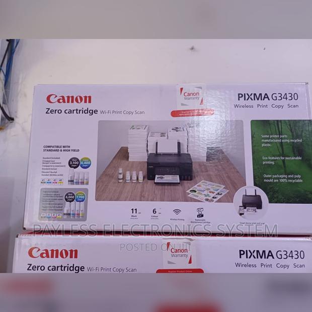 Canon Pixma Intank 3430 Copy, Scan, Print Wireless Printer · Photo 4