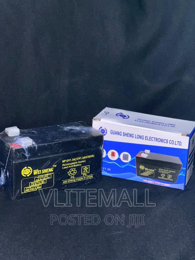 12V 1.3AH Rechargeable Sealed Lead-Acid Battery · Photo 4