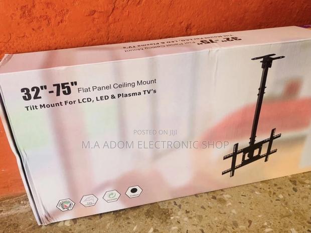Quality Yet Affordable 32” to 75 Inch Ceiling Mount(Black) · Photo 2
