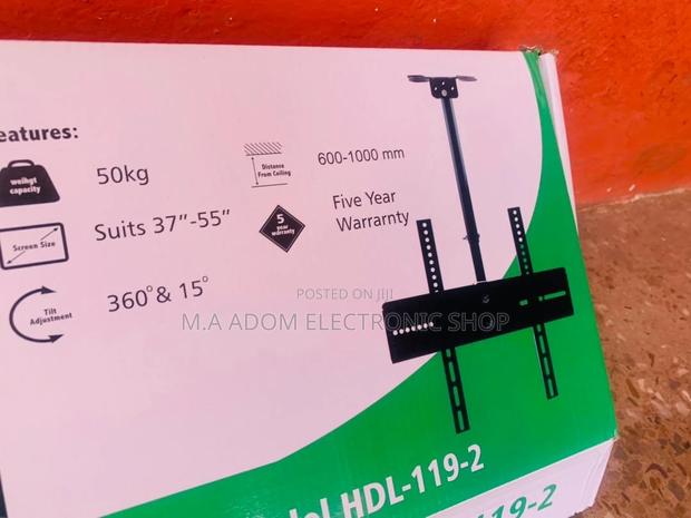 Brand New Ceiling Wall Mount 37” to 55 Inch Tv (Black) · Photo 2