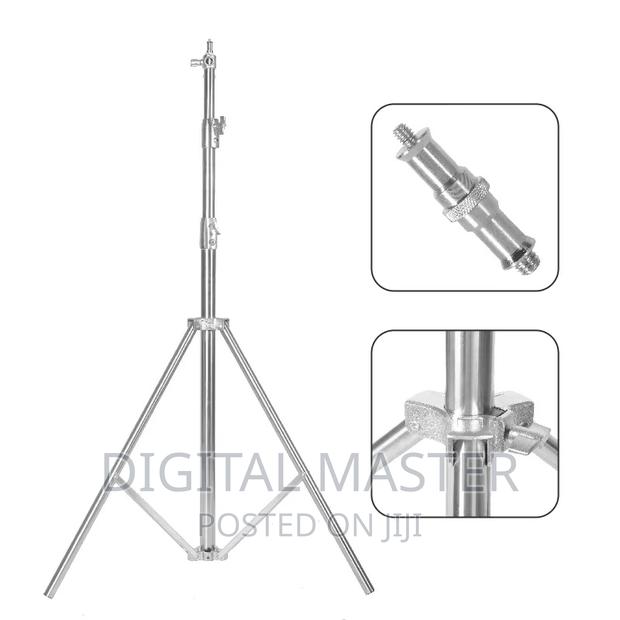 2.8m Silver Light Stand · Photo 2