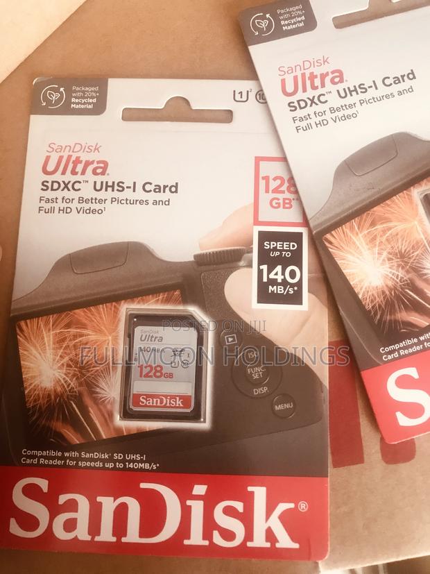 Quality 128gb Memory Card for Camera San Disk · Photo 4