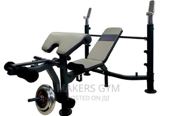 Adjustable Weight Bench Multi Gym Extension and Preacher Cur · Photo 2