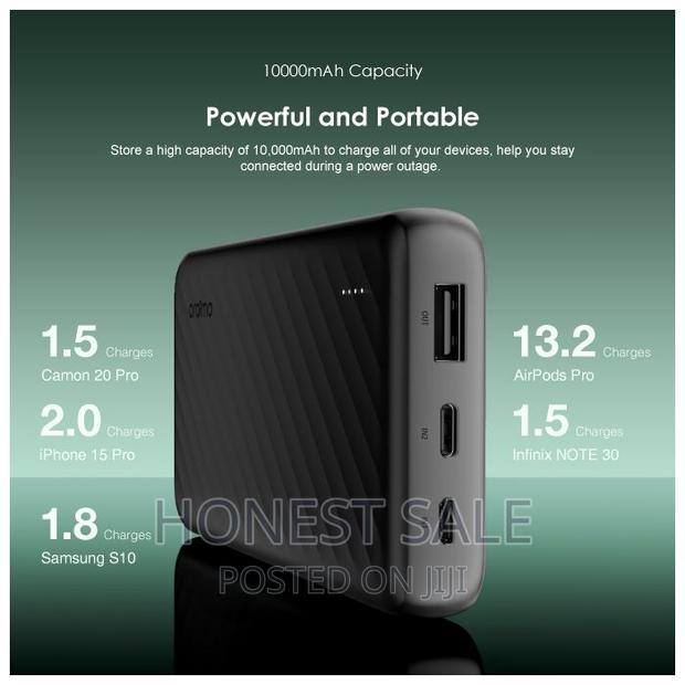 Oraimo Slice Link 10000mah 12w Power Bank · Photo 4