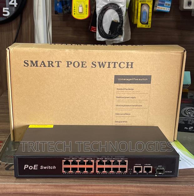 Poe Switch 16ports Smart Unmanaged · Photo 3