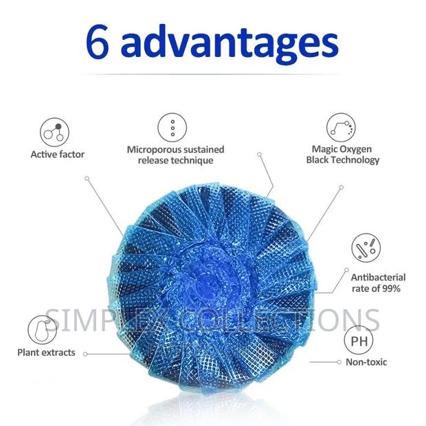 Automatic Toilet Bowl Cleaner Stain Remover Tablet(10 Pcs) photo 2