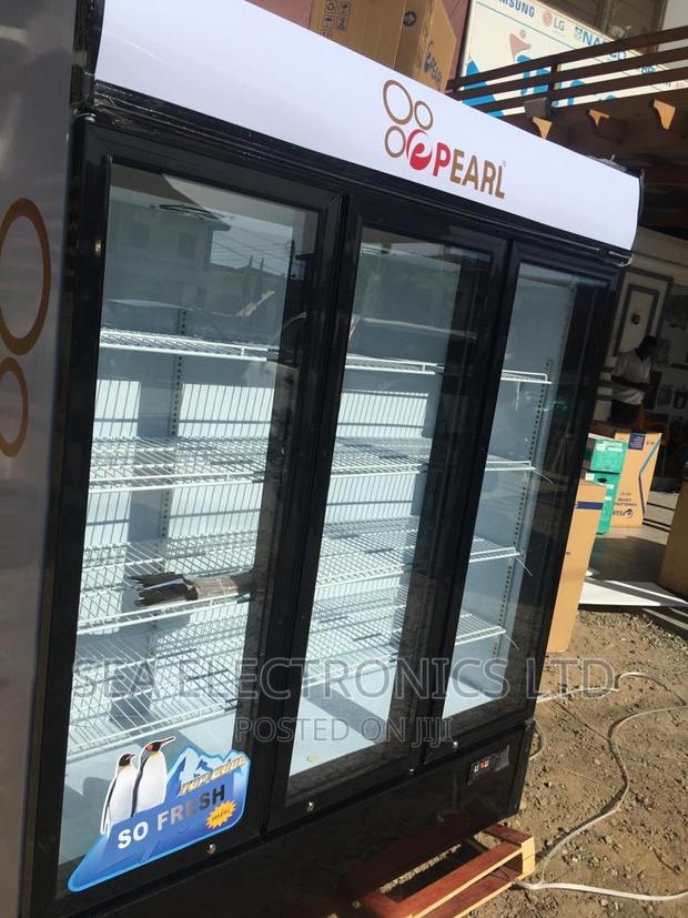 Adjustable Shelf Pearl Display Fridge PVC-150 ,950 L 3door · Photo 4