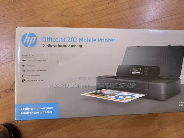 New Hp 202 Officejet Rechargeable Mobile Printer · Photo 2