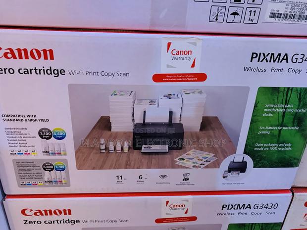 Canon All in One Printer G3430 Mega Refill Ink · Photo 2