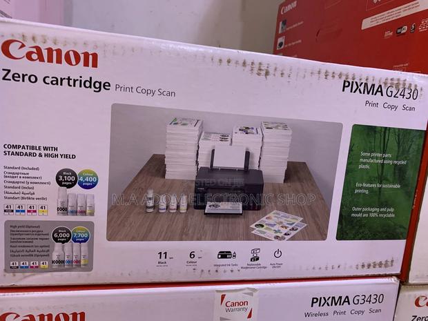 Canon 3430 Pixma All in One Printer With Refill Ink Tank · Photo 2