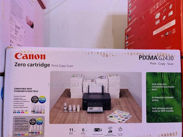 Canon Pixma Copy Print Scan Only Ink Tank Printer(G2430) · Photo 2