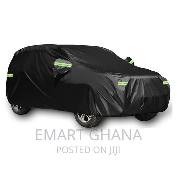 Waterproof Car Protection Cover - Xl Size- Black photo 3