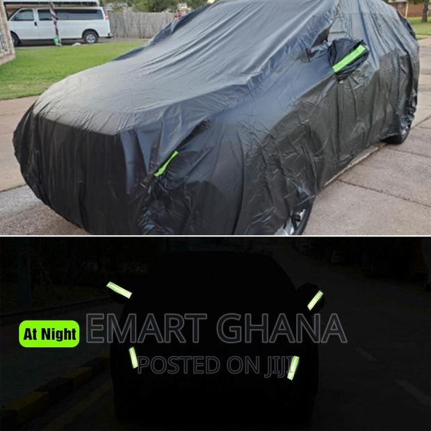 Waterproof Car Protection Cover - Xl Size- Black photo 4