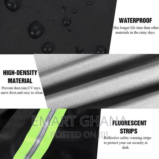 Waterproof Car Protection Cover - Xl Size- Black photo 7