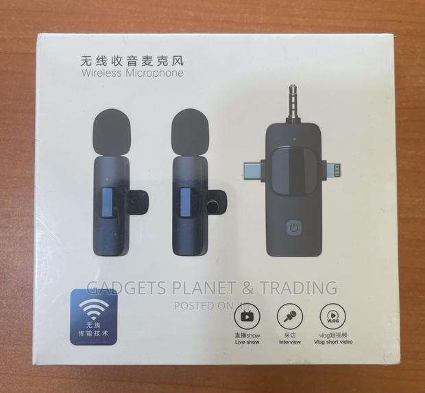 3 in 1 Wireless Lapel Lavalier Microphone · Photo 4