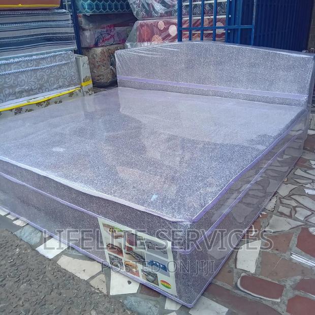 King Bed Complete Inbuilt Foam
