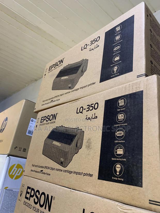 Epson LQ-350 Dot Matrix Printer – Black · Photo 2