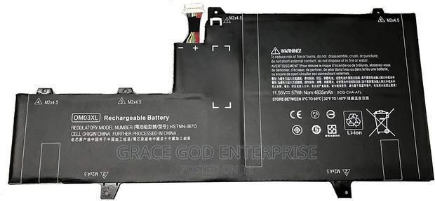 Original HP Om03x| Battery for Elitebook X360 1030 G2 · Photo 4
