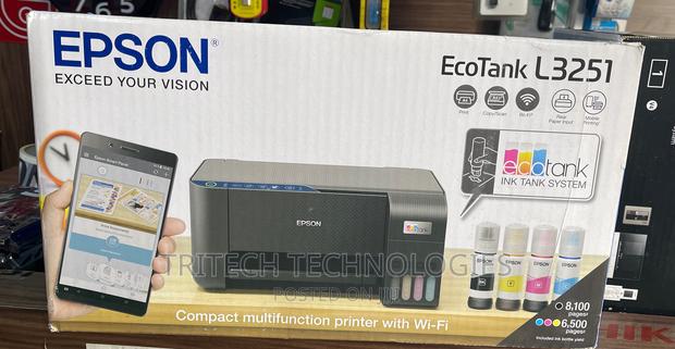 Epson Ecotank L3251 A4 Wi-Fi All-in-One Ink Tank Printer · Photo 4