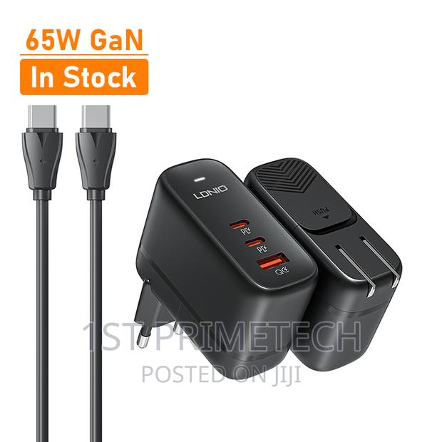 Ldnio 65W Adapter+Type C to C Cable photo 3