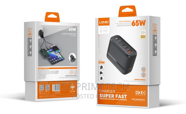 Ldnio 65W Adapter+Type C to C Cable photo 4