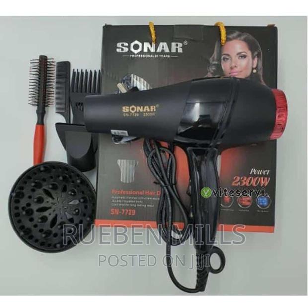 2300W Sonar 6-in-1 Sonar High Heat Salon Hair Dryer · Photo 2