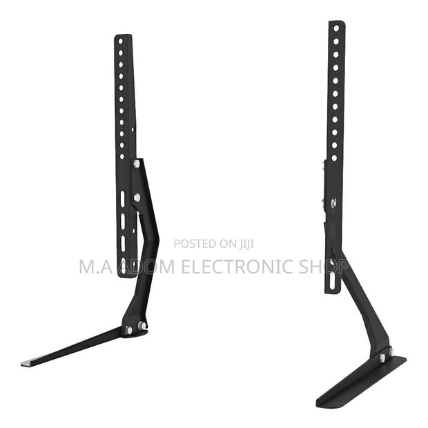 Brand New Universal Leg Stand Tv For 32” To 75” Tv(Black) · Photo 2