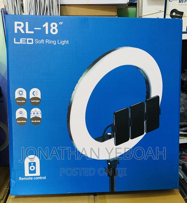 18 Inches Led Ringlight With Stand and Remote · Photo 3