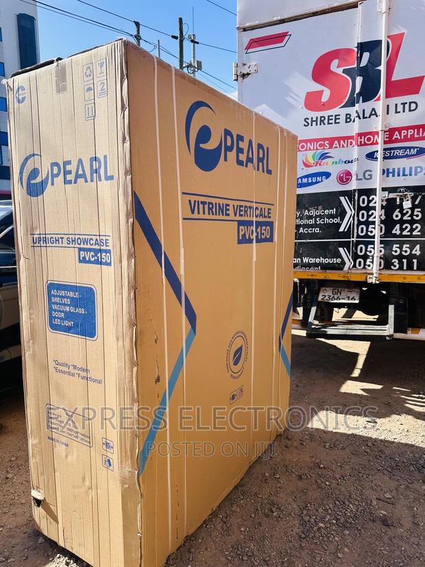 Glass Tempered 3doors Display Fridge Pearl PVC-150 950L · Photo 2