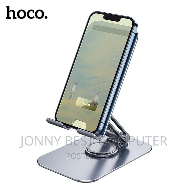360° Rotating Metal Desk Phone Holder · Photo 4
