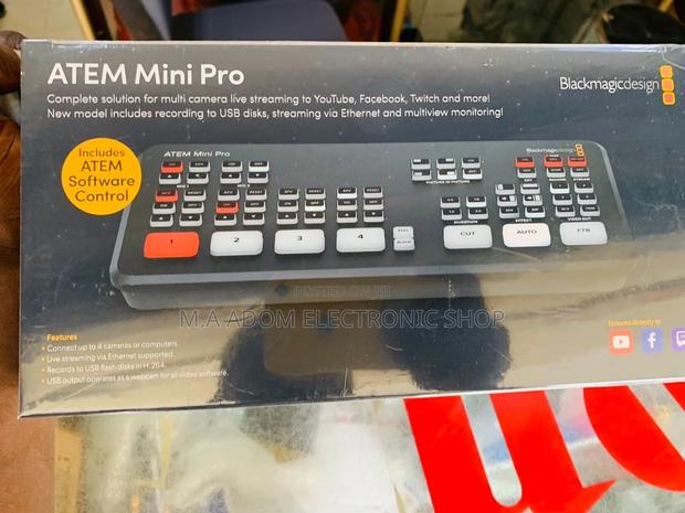 Blackmagic Design ATEM Mini Pro HDMI Live,Stream Switcher. · Photo 2