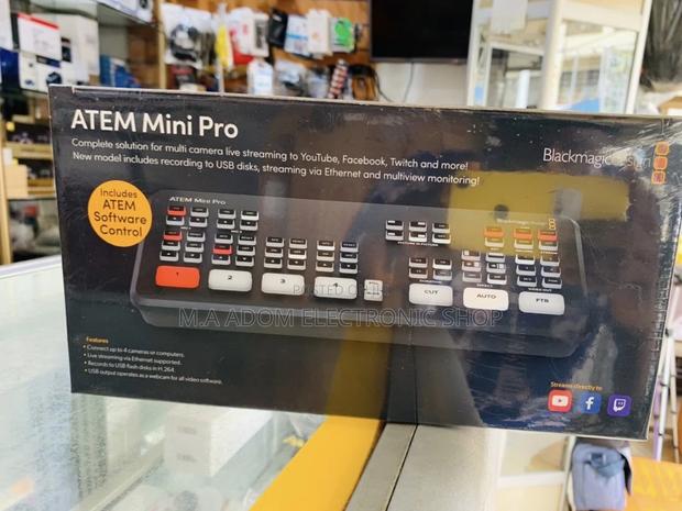 Blackmagic Design ATEM Mini Pro HDMI Live Stream Switcher . · Photo 2