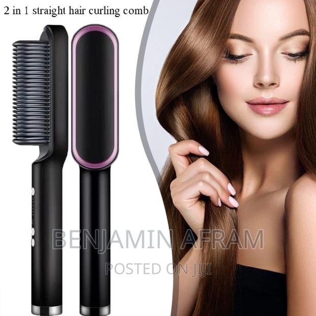 Hair Straightening Comb Internal Teeth · Photo 3
