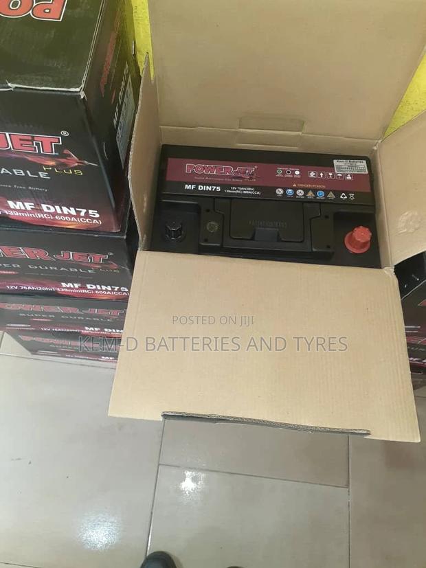 15 Plates Car Battery - 75ah Car Batteries Battery Battery photo 3