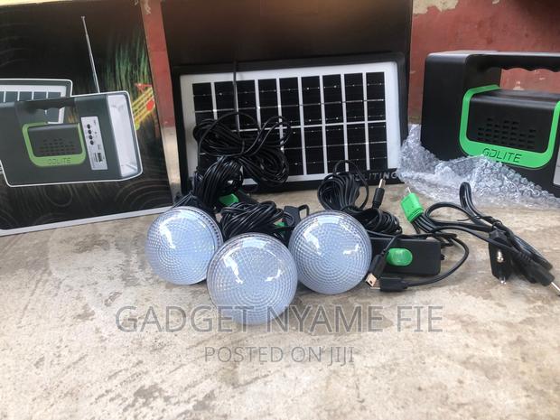 Solar Lighting System - Bulbs/Radio Bluetooth/Usb Charger · Photo 3