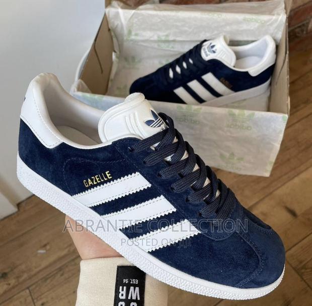 Adidas Gazelle Blue/White · Photo 4