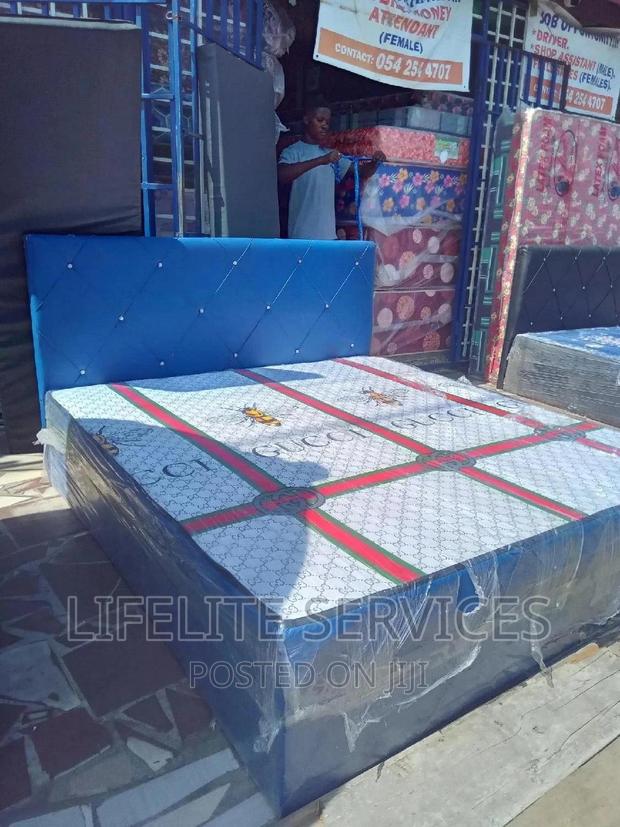 Designer Inbuilt Bed Queen Size Leather Body