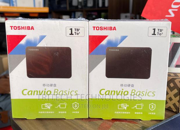 Toshiba Convio Basics 1TB Protable External HDD · Photo 2