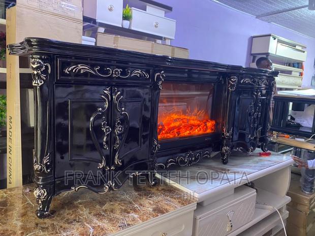 Modern Royal Firework Glass Tv Stand
