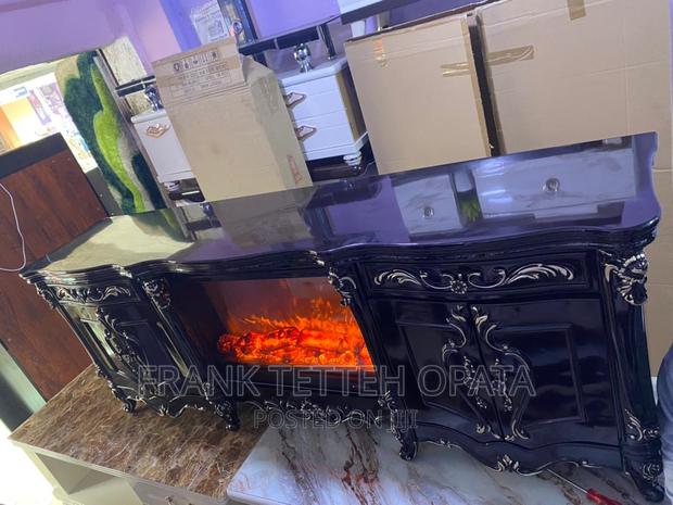 Modern Royal Firework Glass Tv Stand photo 3