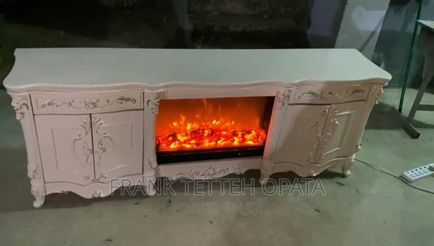 Modern Royal Firework Glass Tv Stand photo 2