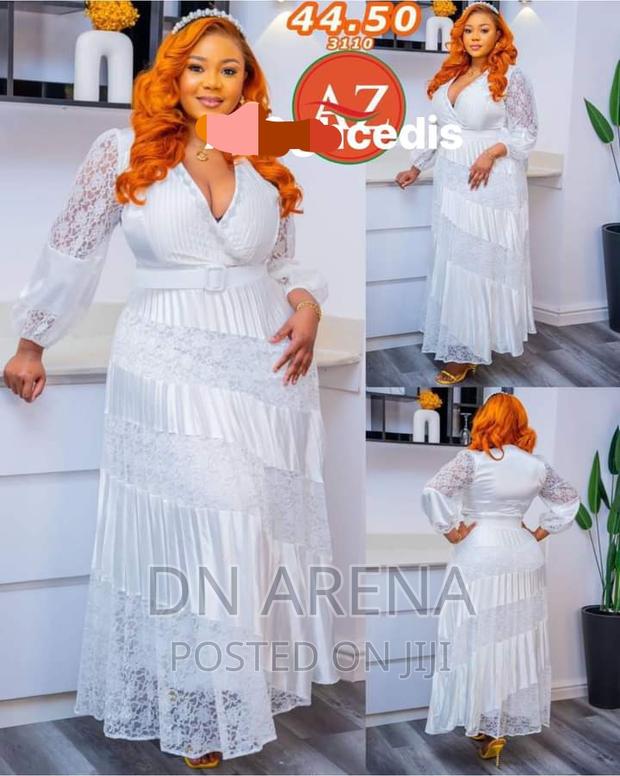 Lovely Women Evening White Dress · Photo 3