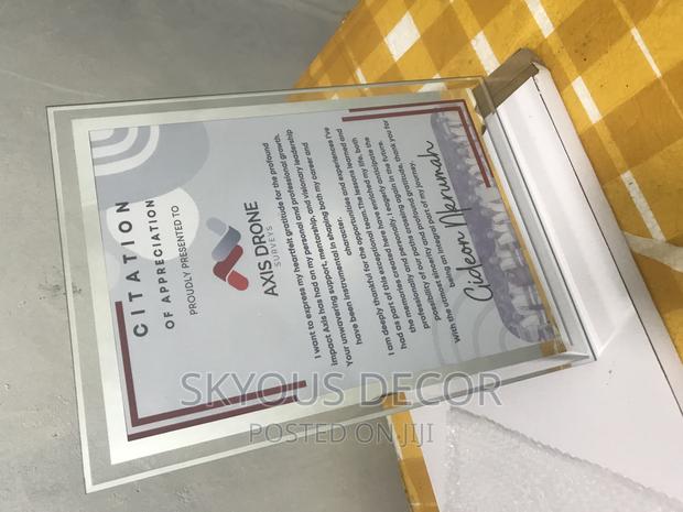 Citation and Award Frame · Photo 2