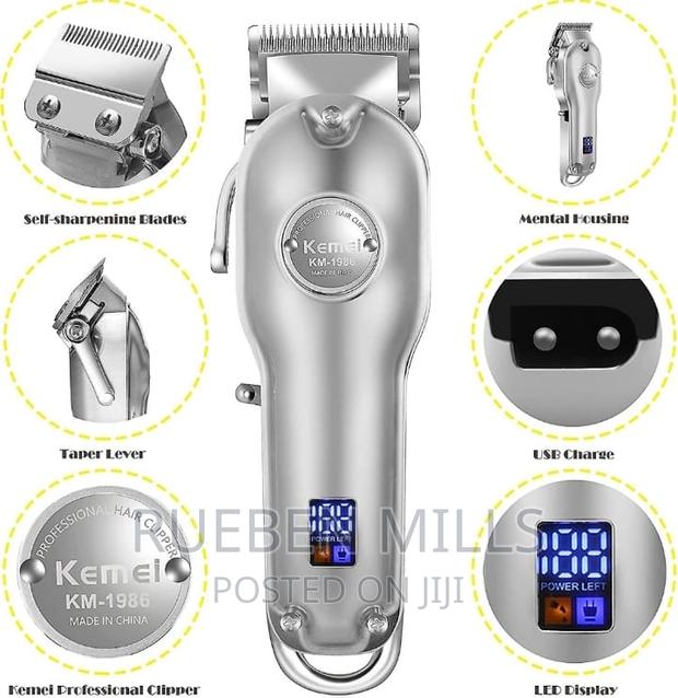 Super Strong Kemei Cordless Shaving Barbering Machine · Photo 3