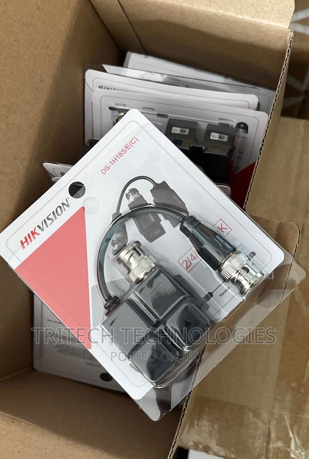 Hikvision Video Balun 1 Channel Resolution 2mp 4mp 5mp 8mp · Photo 4