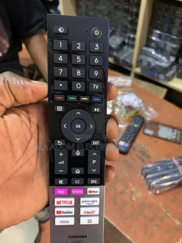 Brand New Toshiba Remote Control With Bluetooth Voice · Photo 2