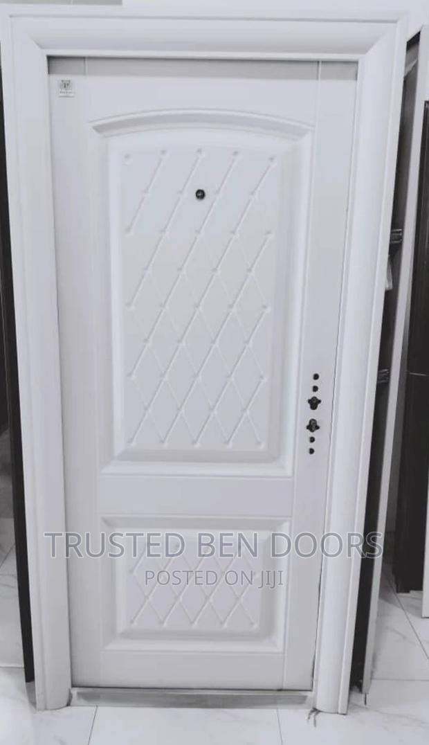 All White Paladin Turkish Security Doors With Accessories · Photo 2