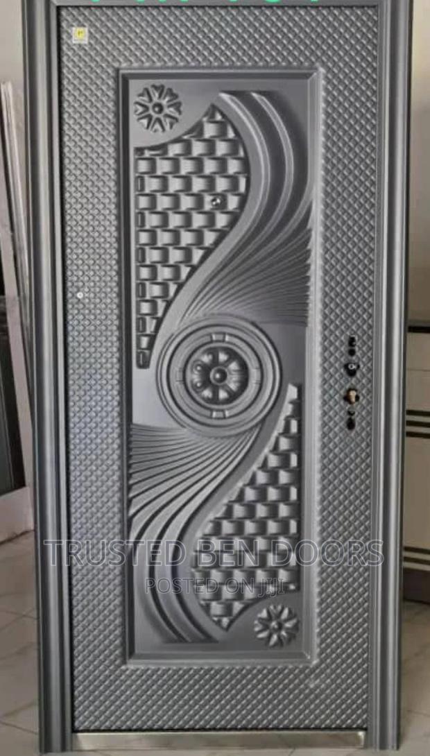 Paladin Gray Turkish Security Doors [Single_one+Half_double] · Photo 2