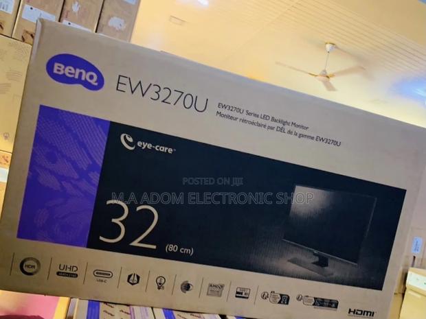 Latest Benq 32 Inch Uhd Premium Monitor(EW3270U)Black · Photo 2